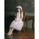 Miss Point Goose's Flower Basket Square Collar JSK(Reservation/3 Colours/Full Payment Without Shipping)